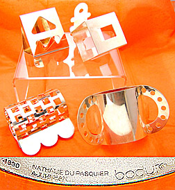 Memphis-Milano Design napkin rings