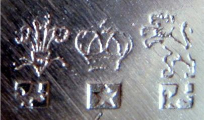 Plate marks identification silver Silver plate