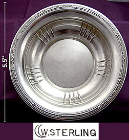 Watrous sterling Candy Dish