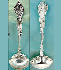 Shiebler Fiorito sterling ladle