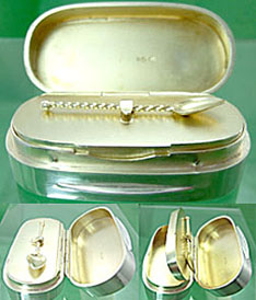 Vienna Snuff Box & Spoon